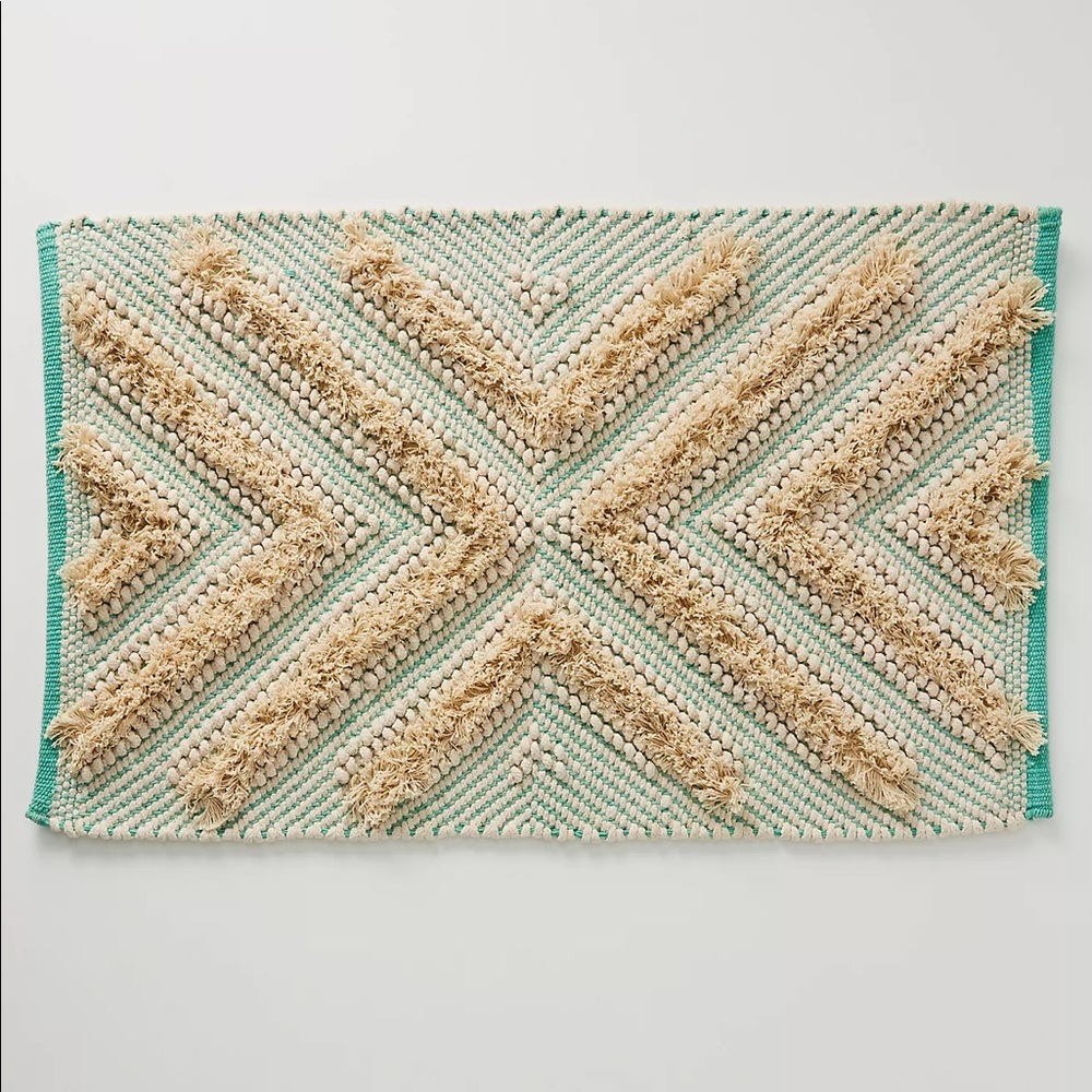 Hand-Tufted Settat Bath Mat | Anthropologie